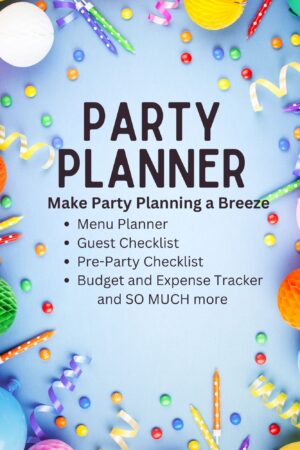 Are you ready to take the stress out of party planning and host the celebration of your dreams? Introducing the Ultimate Party Planning Planner – your comprehensive guide to organizing unforgettable events with ease!
